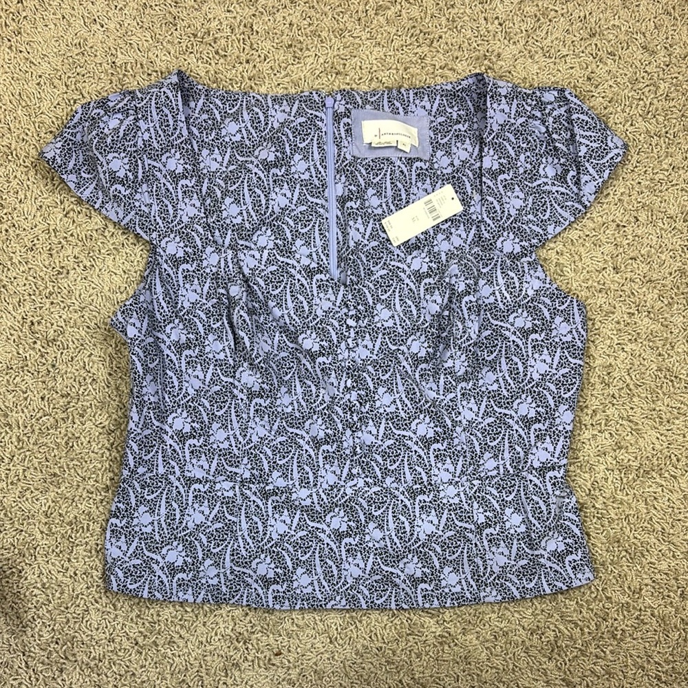 NWT Anthropologie the Cecily sweetheart top sz xl - Picture 6 of 10